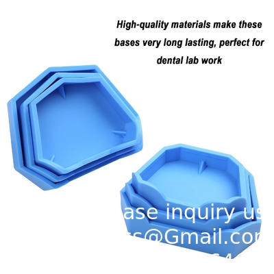 Silicone Dental Lab Using Model Base Former Impression Trays Base Molds Oral Treatment Dentistry Lab Various Trays