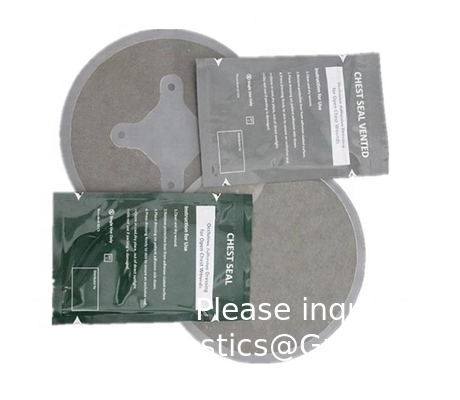 OEM Wholesale First Aid Kit Emergency Wound Dressing for Opening Chest Wound Hydrocolloid Dressing Bandage