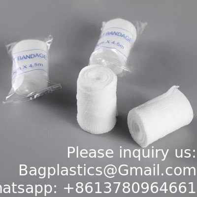 First Aid Bandage High Quality Thick Sterile Surgical Gauze Cohesive Crepe Elastic Medical Gauze Roll