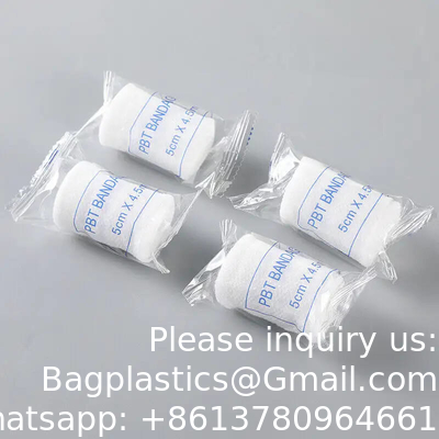 First Aid Bandage High Quality Thick Sterile Surgical Gauze Cohesive Crepe Elastic Medical Gauze Roll