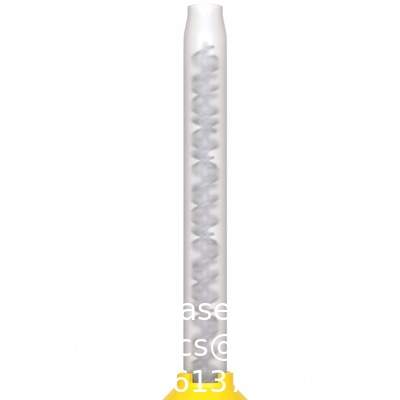 Dental Disposable Intral Oral Tip Dentist Tool Yellow Color Impression Mixing Tips OEM Wholesale