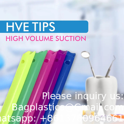 High Volume Evacuator HVE Tips 1000 HVE Suction Tips Dental Disposable Vented Evacuation Aspirator Tips