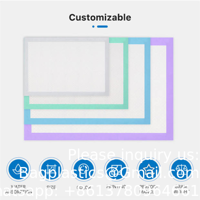 OEM Wholesale Free Sample Hospital Medical Underpad 60x90 Disposable Absorbent Underpad Adult
