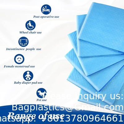 OEM Wholesale Free Sample Hospital Medical Underpad 60x90 Disposable Absorbent Underpad Adult