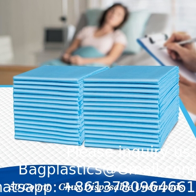 OEM Wholesale Free Sample Hospital Medical Underpad 60x90 Disposable Absorbent Underpad Adult