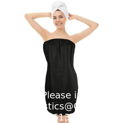 Spa Sarong Massage Gown PP Disposable Bathrobe Bath Dress Strapless For Spa Beauty Sauna