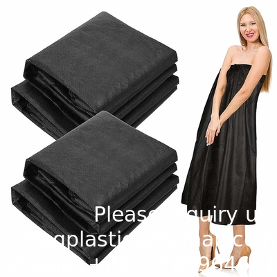 Spa Sarong Massage Gown PP Disposable Bathrobe Bath Dress Strapless For Spa Beauty Sauna