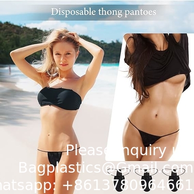 Pro Disposable Nonwoven G String Thongs Women G String Panties For Spa Disposable Bikini Panties