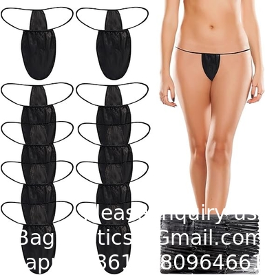 Pro Disposable Nonwoven G String Thongs Women G String Panties For Spa Disposable Bikini Panties