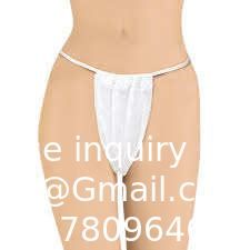 Pro Disposable Nonwoven G String Thongs Women G String Panties For Spa Disposable Bikini Panties