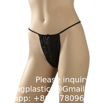 Pro Disposable Nonwoven G String Thongs Women G String Panties For Spa Disposable Bikini Panties