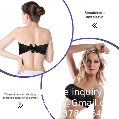 Disposable Vacation Bra Strapless Underwear Individually Wrapped General Size for Beauty Salon, SPA, Spray Tanning