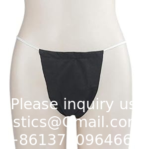 Disposable Polypropylene PP Non Woven T-Back Panties Beach Ladies Disposable Sexy Thin Bikini Thong