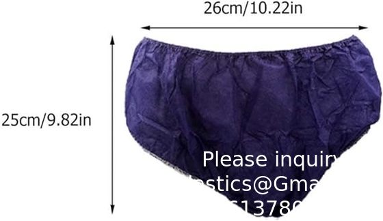 Disposable Polypropylene PP Non Woven T-Back Panties Beach Ladies Disposable Sexy Thin Bikini Thong