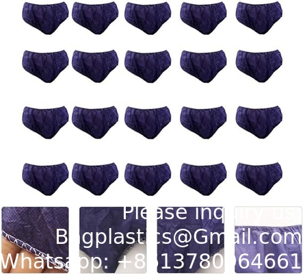 Disposable Polypropylene PP Non Woven T-Back Panties Beach Ladies Disposable Sexy Thin Bikini Thong