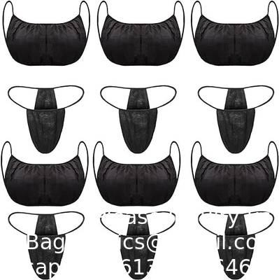 Disposable Polypropylene PP Non Woven T-Back Panties Beach Ladies Disposable Sexy Thin Bikini Thong