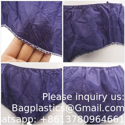 Disposable Polypropylene PP Non Woven T-Back Panties Beach Ladies Disposable Sexy Thin Bikini Thong