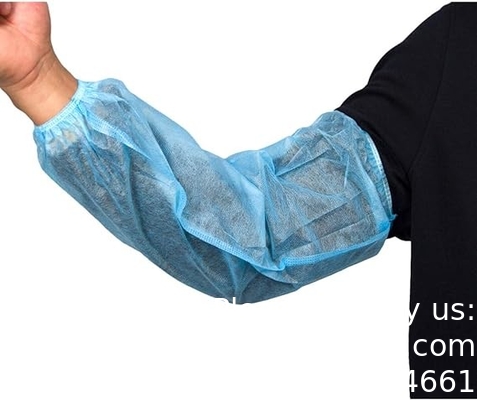 Disposable Sleeve Covers Non Woven Fabric Arm Sleeves Protective Sleeves 15 Inch for Arms with Elastic Closures