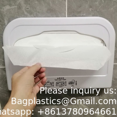Disposable Toilet Seat Cover Flushable and Biodegradable Paper Toilet Seat Cover for Adults Kids, Great for Hotel