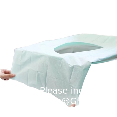 Bathroom Seat Cover Disposable Non-Woven Toilet Seat Mat Anti-Dust Toilet Seat Cushion For Hotel