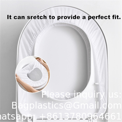 Bathroom Seat Cover Disposable Non-Woven Toilet Seat Mat Anti-Dust Toilet Seat Cushion For Hotel