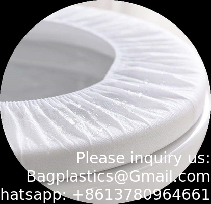 Bathroom Seat Cover Disposable Non-Woven Toilet Seat Mat Anti-Dust Toilet Seat Cushion For Hotel
