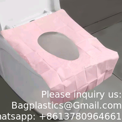 Personalized Custom Supplies White Water Proof Travel Eco-Friendly Sanitary Portable Bathroom Disposable Toilet Seat