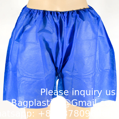 Wholesale Hospital Sauna Pants Disposable Massage Room Shorts Hospital Pants Disposable Massage consumables