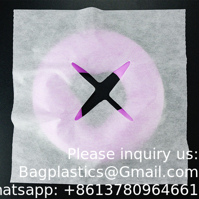 Massage Non-Woven Disposable Towel With Headrest Disposable Beauty Salon Cave Massage Mat Pillow Towel