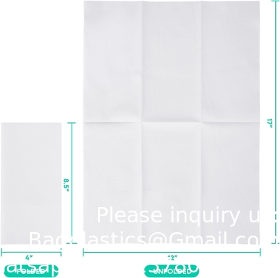 Disposable Hand Towels for Bathroom, Soft and Absorbent Paper Guest Towels Disposable Decorative Bathroom Hand Napkins