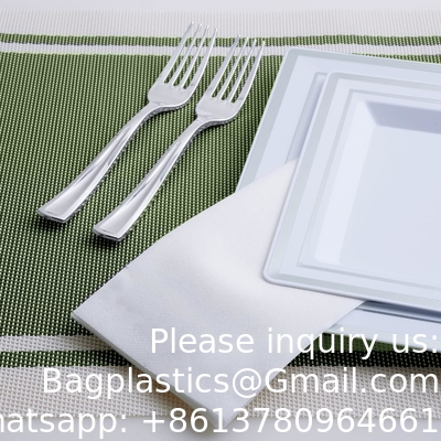 Disposable Hand Towels for Bathroom, Soft and Absorbent Paper Guest Towels Disposable Decorative Bathroom Hand Napkins