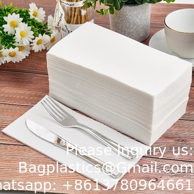 Disposable Hand Towels for Bathroom, Soft and Absorbent Paper Guest Towels Disposable Decorative Bathroom Hand Napkins