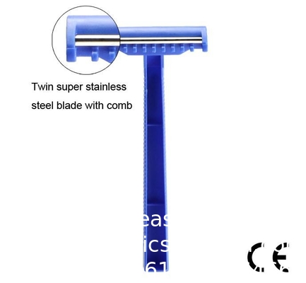 High Quality Stainless Steel Sharp Shaver Plastic Handle Popular Disposable Shaving Medical Razors