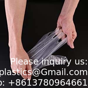 Wholesale Disposable Food Prep Hand Gloves TPE CPE HDPE Black Transparent Strength Disposable Plastic Glove