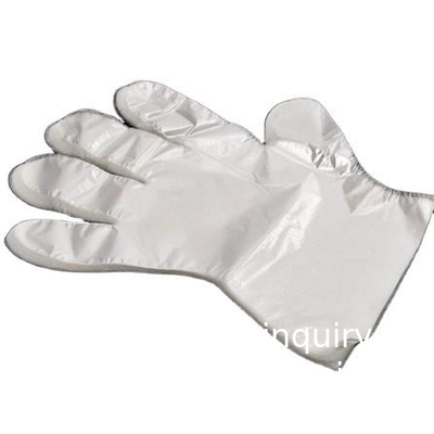 Wholesale Disposable Food Prep Hand Gloves TPE CPE HDPE Black Transparent Strength Disposable Plastic Glove