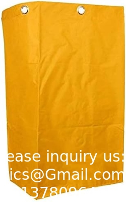 Replacement Janitorial Cart Bag, High Capacity Thickened Housekeeping Commercial Janitorial Cleaning Cart Bag