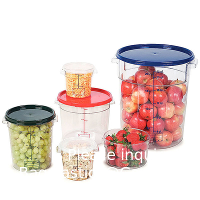 Sustainable Recyclable Plastic Food Storage Container Rice Storage Kitchen Organizer PC Food Storage Container