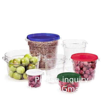 Sustainable Recyclable Plastic Food Storage Container Rice Storage Kitchen Organizer PC Food Storage Container
