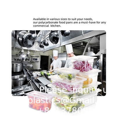 Commercial Catering Equipment Gn Food Pan Restaurant Supplies Chafing Dish Pc Gastronorm Pan Plastic Gn Pan