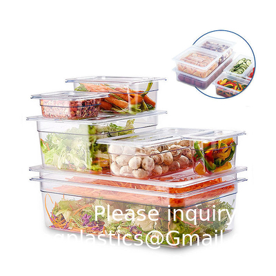 Commercial Catering Equipment Gn Food Pan Restaurant Supplies Chafing Dish Pc Gastronorm Pan Plastic Gn Pan