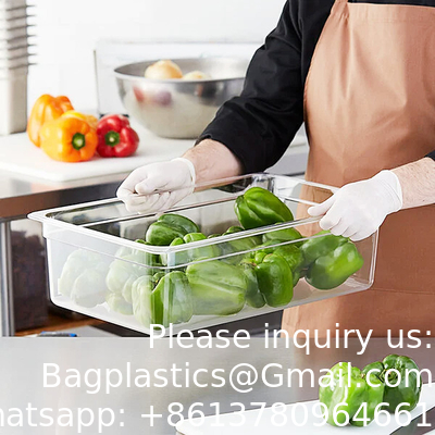 Custom Size Commercial Catering Equipment Hotel Restaurant Supplies Chafing Dish Plastic PC Gastronorm Container