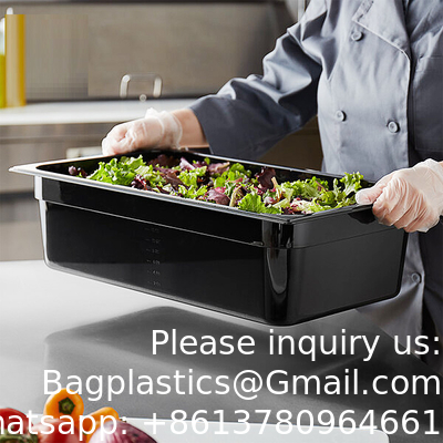 Custom Size Commercial Catering Equipment Hotel Restaurant Supplies Chafing Dish Plastic PC Gastronorm Container