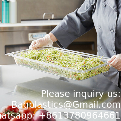 Custom Size Commercial Catering Equipment Hotel Restaurant Supplies Chafing Dish Plastic PC Gastronorm Container