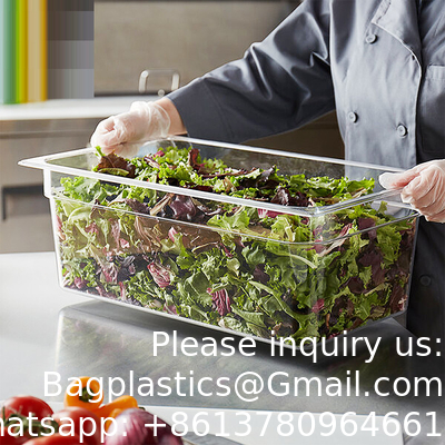 Custom Size Commercial Catering Equipment Hotel Restaurant Supplies Chafing Dish Plastic PC Gastronorm Container