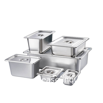 Catering &amp; Hotel Restaurant Supplies High Quality Stainless Steel Standard Food Pan Gastronorm Food Container GN Pan