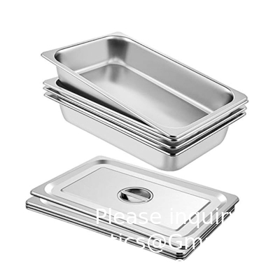 Catering &amp; Hotel Restaurant Supplies High Quality Stainless Steel Standard Food Pan Gastronorm Food Container GN Pan