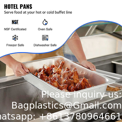 Catering &amp; Hotel Restaurant Supplies High Quality Stainless Steel Standard Food Pan Gastronorm Food Container GN Pan
