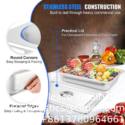 Catering &amp; Hotel Restaurant Supplies High Quality Stainless Steel Standard Food Pan Gastronorm Food Container GN Pan
