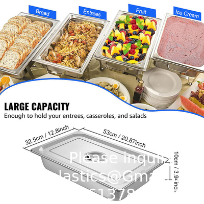 Catering &amp; Hotel Restaurant Supplies High Quality Stainless Steel Standard Food Pan Gastronorm Food Container GN Pan