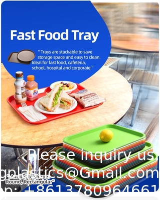 Organizer Tray Restaurant Serving Trays Cafeteria Trays Grill Tray Fast Food Tray Rectangle Serving Tray